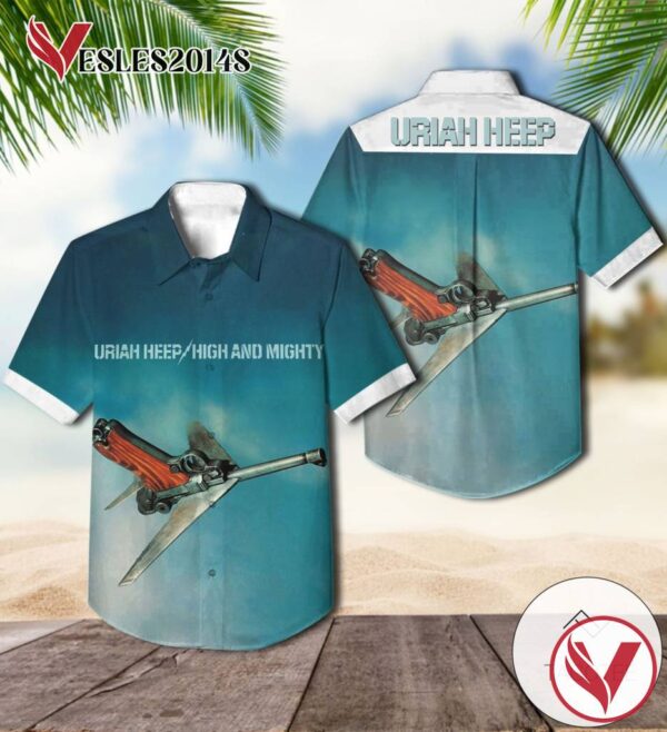 Uriah Heep High And Mighty Album Cover Hawaiian Shirt, Best Gift For Music Lovers Vesles2014S