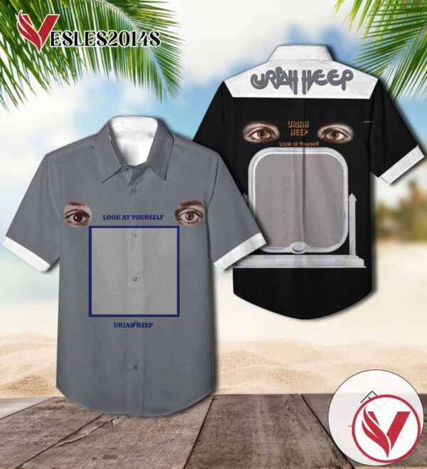 Uriah Heep Look At Yourself Album Cover Hawaiian Shirt, Best Gift For Music Lovers Vesles2014S