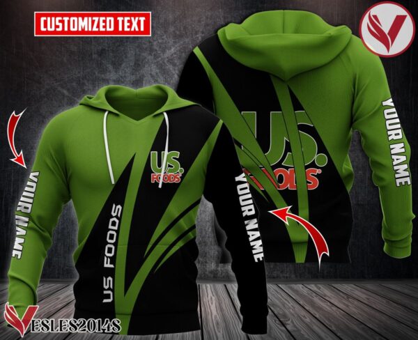 Us Foods Uniform Custom Hoodie Style 2 - Vesles2014S