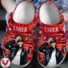 Usher Singer Music Crocs Crocband Clogs Shoes, Unique Gifts For Fans Style 2 - Vesles2014S