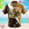 Usopp One Piece Hawaiian Button Up Shirt, Perfect Gifts For Anime Lovers - Vesles2014S