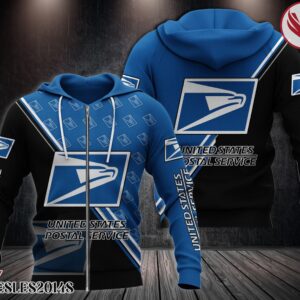 Usps Uniform Custom Hoodie Style 10 - Vesles2014S 1