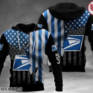 Usps Uniform Custom Hoodie Style 13 - Vesles2014S