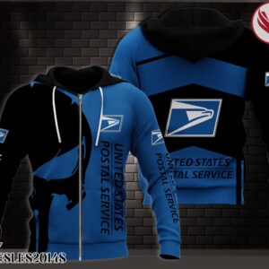 Usps Uniform Custom Hoodie Style 14 - Vesles2014S 1