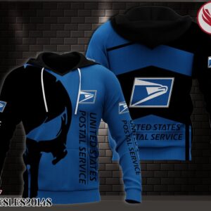 Usps Uniform Custom Hoodie Style 14 - Vesles2014S