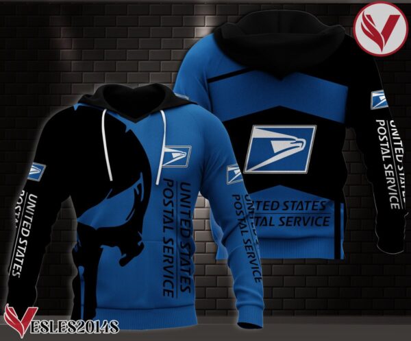 Usps Uniform Custom Hoodie Style 14 - Vesles2014S