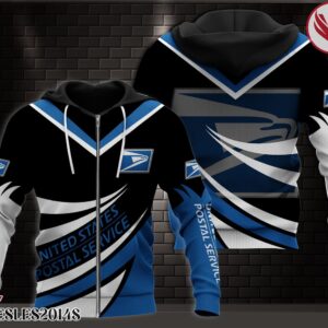 Usps Uniform Custom Hoodie Style 15 - Vesles2014S 1