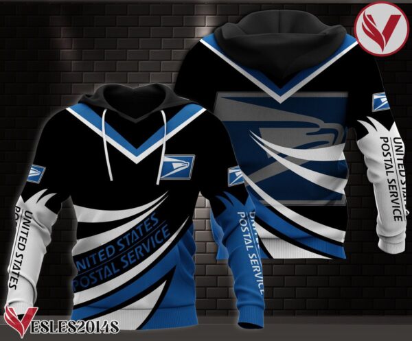 Usps Uniform Custom Hoodie Style 15 - Vesles2014S