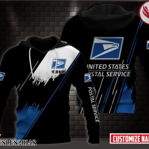 Usps Uniform Custom Hoodie Style 16 - Vesles2014S