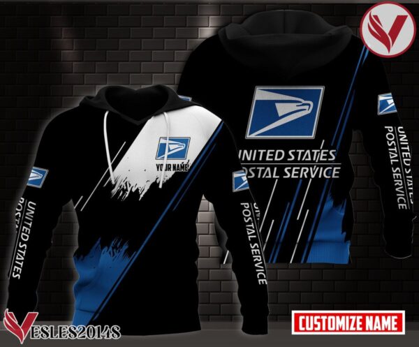 Usps Uniform Custom Hoodie Style 16 - Vesles2014S