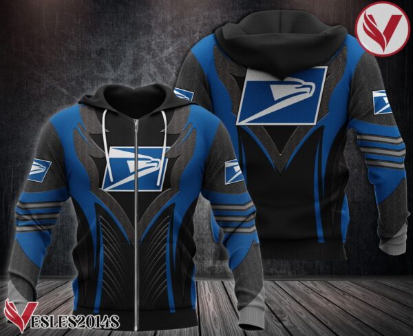 Usps Uniform Custom Hoodie Style 2 - Vesles2014S 1
