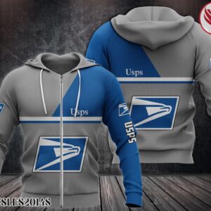 Usps Uniform Custom Hoodie Style 5 - Vesles2014S 1