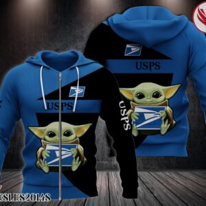 Usps Uniform Custom Hoodie Style 9 - Vesles2014S 1