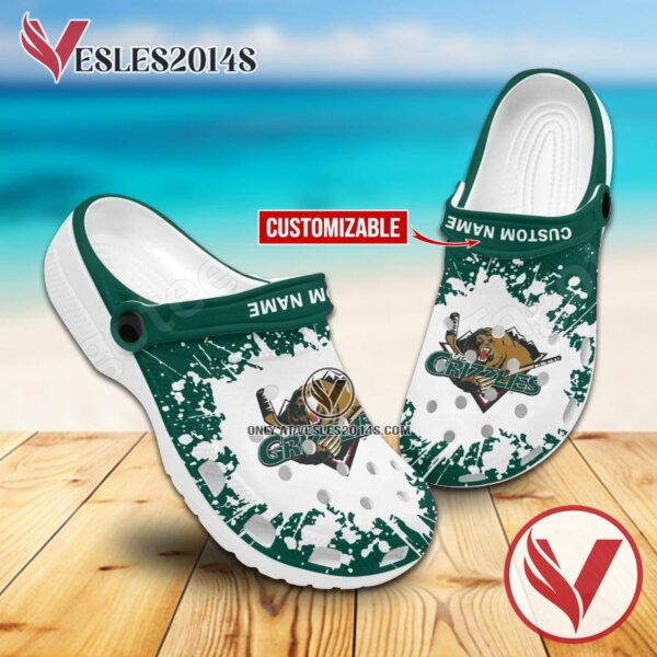 Utah Grizzlies Logo Crocs Shoes For Men And Women, Unique Clogs Shoes For Fans - Vesles2014S
