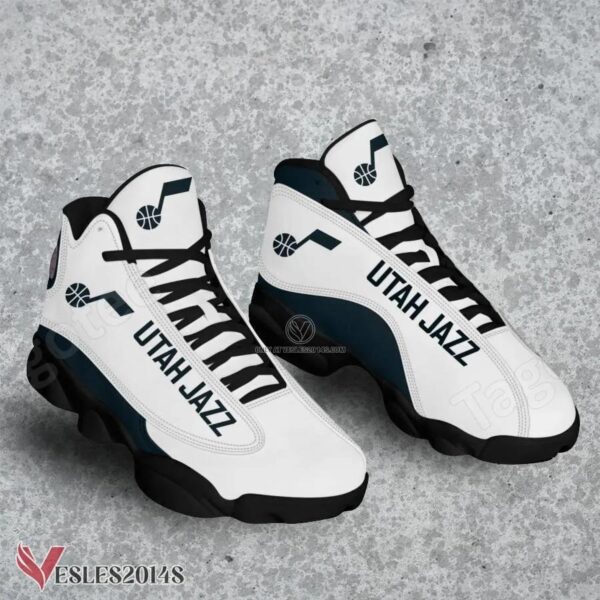 Utah Jazz Air Jordan 13 Shoes, Best Sneaker Gifts For Fans - Vesles2014s