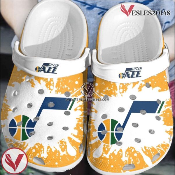 Utah Jazz Basketball Clogs Crocs Shoes Comfortable Crocband For Men Women, Unique Gift From  Vesles2014S