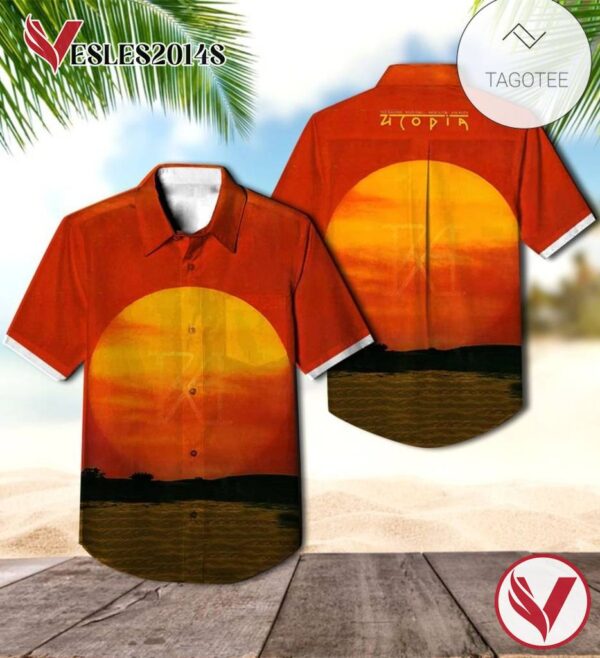 Utopia Ra Album Cover Hawaiian Shirt, Best Gift For Music Lovers Vesles2014S
