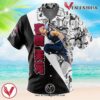 Uzui Tengen Manga Collage Demon Slayer Hawaiian Button Up Shirt, Perfect Gifts For Anime Lovers - Vesles2014S