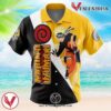 Uzumaki Naruto Shippuden Hawaiian Button Up Shirt, Perfect Gifts For Anime Lovers - Vesles2014S