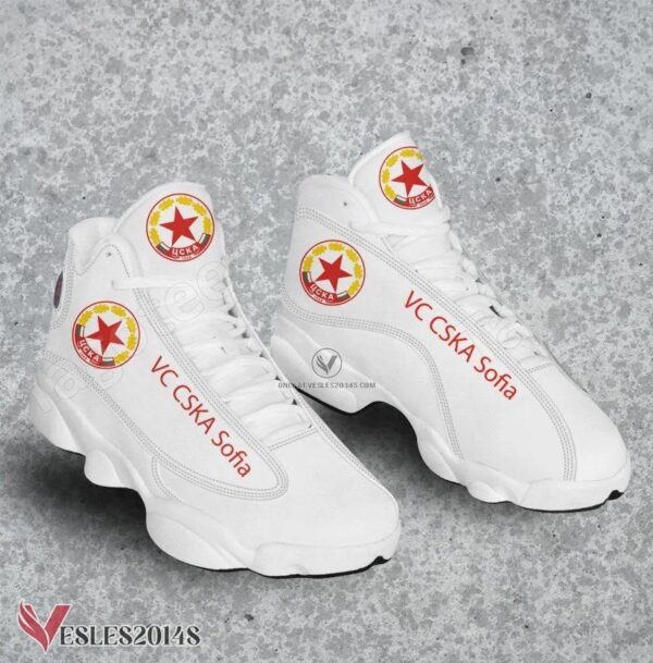 VC CSKA Sofia Volleyball Air Jordan 13 Shoes, Best Sneaker Gifts For Fans - Vesles2014s