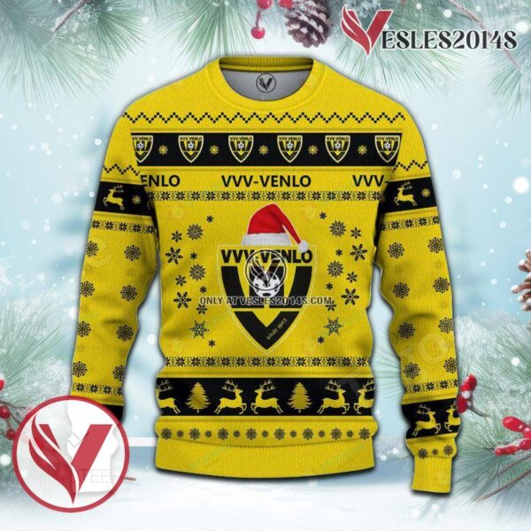 VVV-Venlo Sport Ugly Christmas Sweater, Unique Gifts For Fans - Vesles2014aS 2