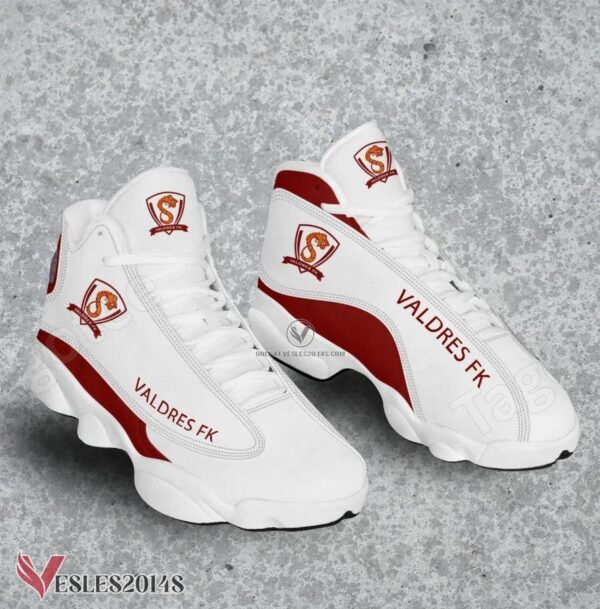 Valdres FK Logo Air Jordan 13 Shoes, Best Sneaker Gifts For Fans - Vesles2014s
