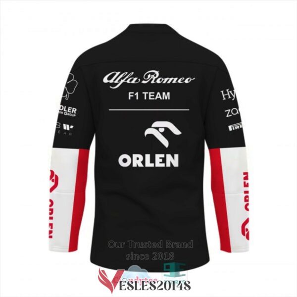 Valtteri Bottas Alfa Romeo F1 Team Tonale Hockey Jersey, Trending Gifts For Fans - Vesles2014s 2