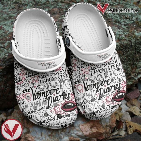 Vampire Diaries Crocs Crocband Clogs Shoes Comfortable For Men Women, Unique Gift From  Vesles2014S