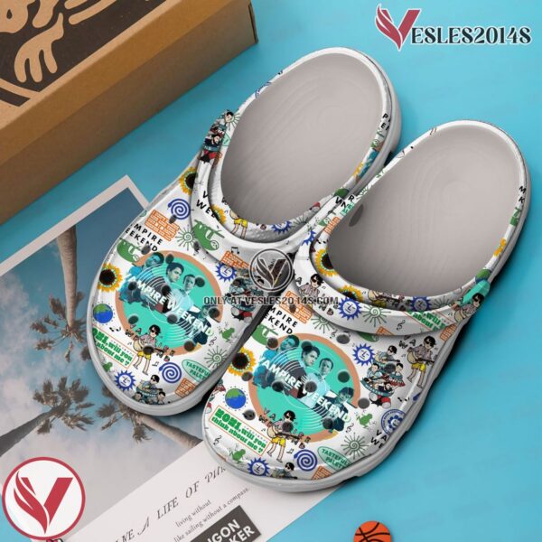 Vampire Weekend Music Crocs Crocband Clogs Shoes, Unique Gifts For Fans Style 4 - Vesles2014S 3