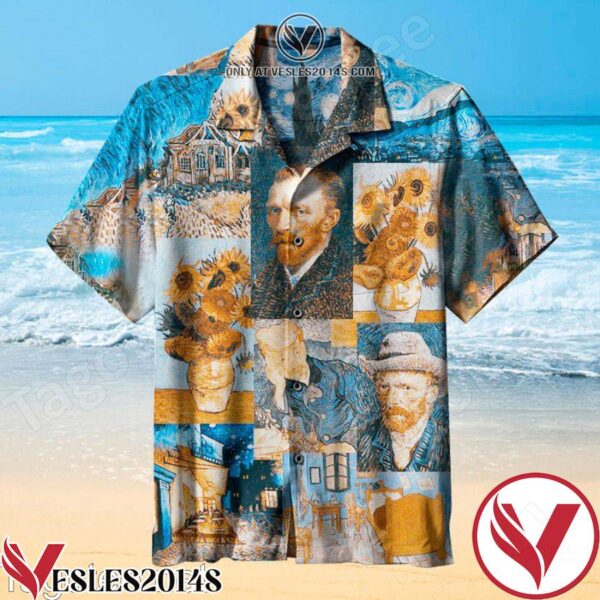 Van Gogh Art Hawaiian Shirt, Unique Gifts For Friends - Vesles2014S 1