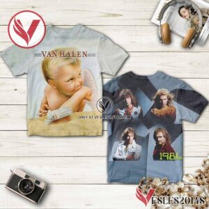 Van Halen 1984 Album Cover Shirt, Unique Gifts For Music Lovers - Vesles2014S zPT