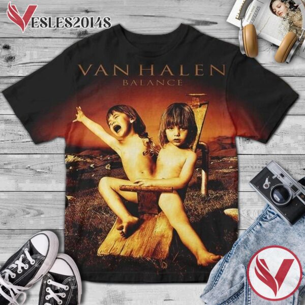 Van Halen Balance Album Cover Shirt, Perfect Gifts For Music Lovers - Vesles2014S tSB