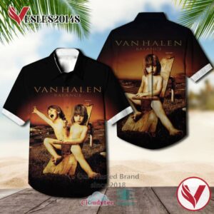 Van Halen Balance Albums Hawaiian Shirt, Best Gift For Music Lovers Vesles2014S