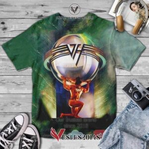 Van Halen Band A Number 5150 Album 3D T-Shirt, Unique Gifts For Music Lovers - Vesles2014S