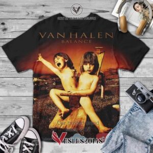 Van Halen Band Balance Album 3D T-Shirt, Unique Gifts For Music Lovers - Vesles2014S YWo
