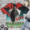Van Halen Band Dome Live Album 3D T-Shirt, Unique Gifts For Music Lovers - Vesles2014S