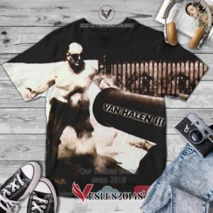 Van Halen Band III Album 3D T-Shirt, Unique Gifts For Music Lovers - Vesles2014S