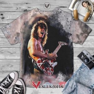 Van Halen Band Me Me Album 3D T-Shirt, Unique Gifts For Music Lovers - Vesles2014S