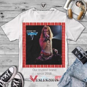 Van Halen Band Monte Video Album 3D T-Shirt, Unique Gifts For Music Lovers - Vesles2014S