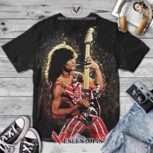 Van Halen Band Music Life Album 3D T-Shirt, Unique Gifts For Music Lovers - Vesles2014S