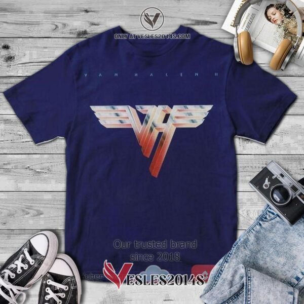 Van Halen Band My Era Album 3D T-Shirt, Unique Gifts For Music Lovers - Vesles2014S