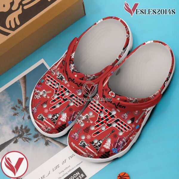Van Halen Christmas Music Crocs Crocband Clogs Shoes, Unique Gifts For Fans - Vesles2014S 2