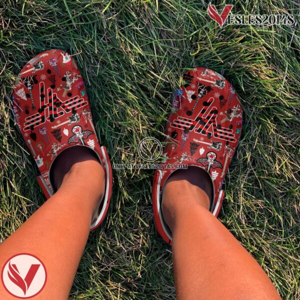 Van Halen Christmas Music Crocs Crocband Clogs Shoes, Unique Gifts For Fans - Vesles2014S 4