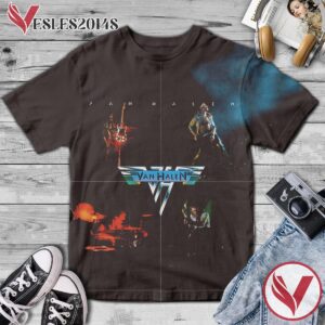Van Halen Debut Album Cover Shirt, Perfect Gifts For Music Lovers - Vesles2014S