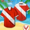 Van Halen Diver Down Album Cover Hawaiian Shirt, Unique Gifts For Music Lovers - Vesles2014S