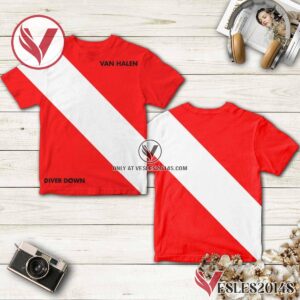 Van Halen Diver Down Album Cover Shirt, Unique Gifts For Music Lovers - Vesles2014S