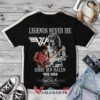 Van Halen Eddie Legend never die Album 3D T-Shirt, Unique Gifts For Music Lovers - Vesles2014S