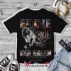 Van Halen Eddie Sign Album 3D T-Shirt, Unique Gifts For Music Lovers - Vesles2014S