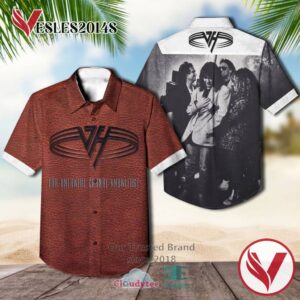 Van Halen For Unlawful Carnal Knowledge 1998 Casual Hawaiian Shirt, Best Gifts For Summer Vesles2014S