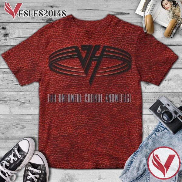 Van Halen For Unlawful Carnal Knowledge Album Cover Shirt, Perfect Gifts For Music Lovers - Vesles2014S